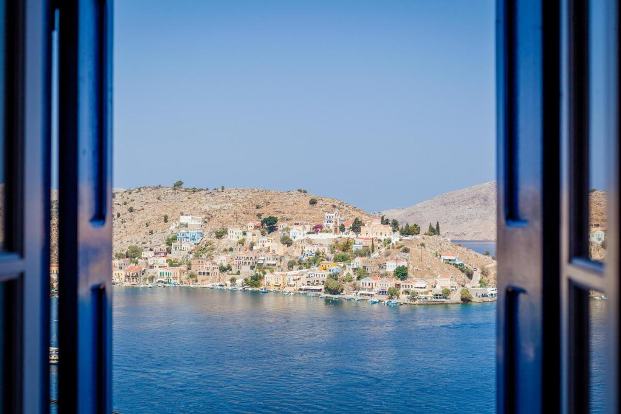 Marea Apartments Symi Bagian luar foto