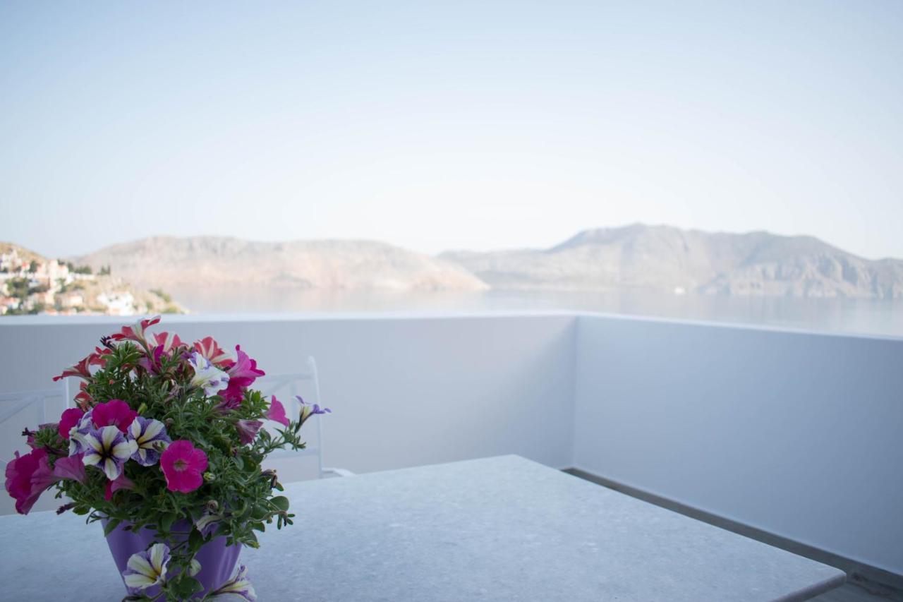 Marea Apartments Symi Bagian luar foto