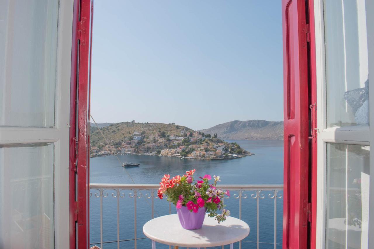 Marea Apartments Symi Bagian luar foto