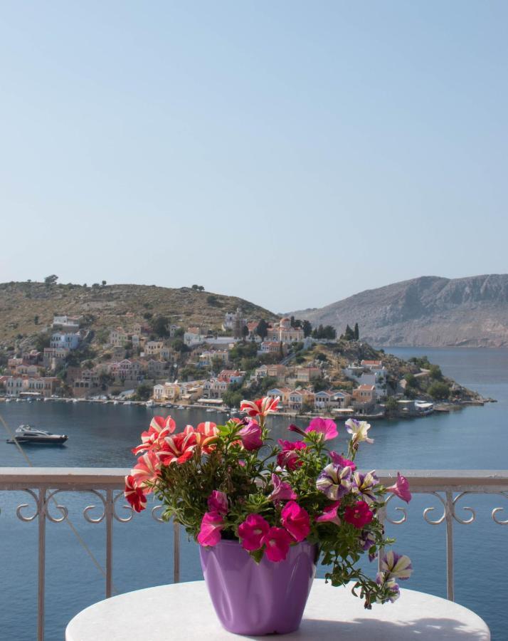 Marea Apartments Symi Bagian luar foto